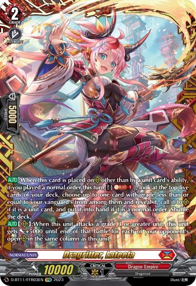 Dragritter, Lateefa (FFR) - D-BT11: Clash of the Heroes