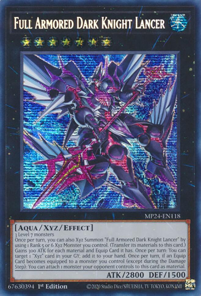 Full Armored Dark Knight Lancer - 25th Anniversary Tin: Dueling