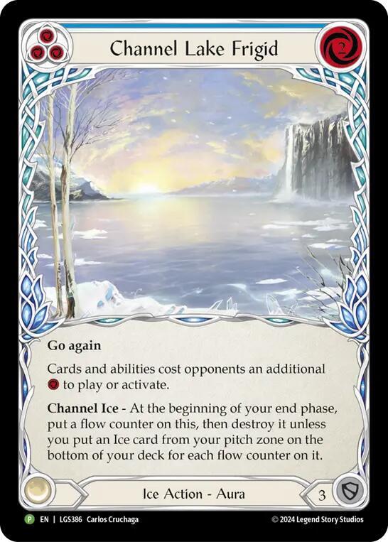 Channel Lake Frigid - LGS386 - Flesh and Blood: Promo Cards