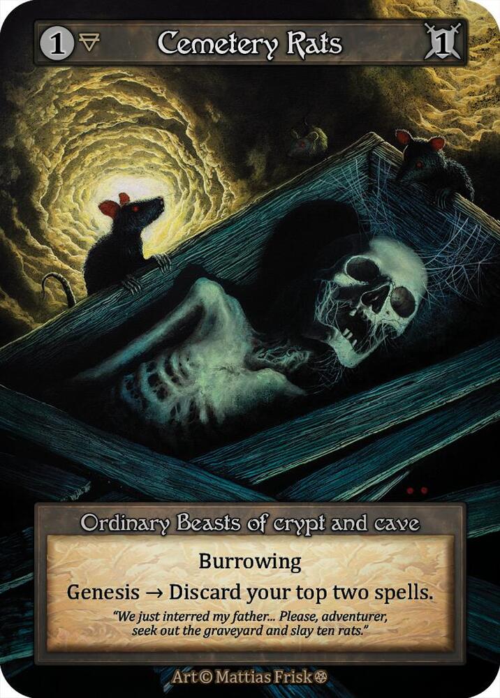 Cemetery Rats - Gothic - Sorcery: Contested Realm - TCGplayer.com