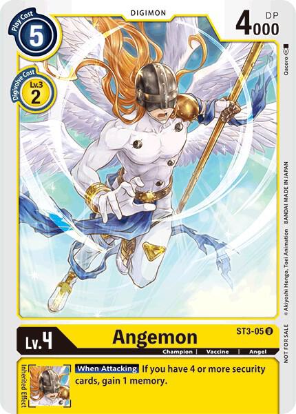 Angemon - ST3-05 (Tamer Party Promo) - Starter Deck 03: Heaven's