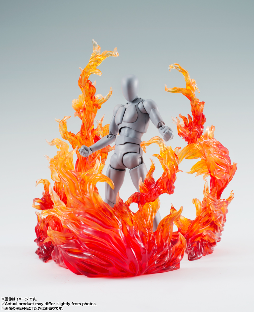 魂EFFECTシリーズ BURNING FLAME RED Ver. for S.H.Figuarts | 魂ウェブ
