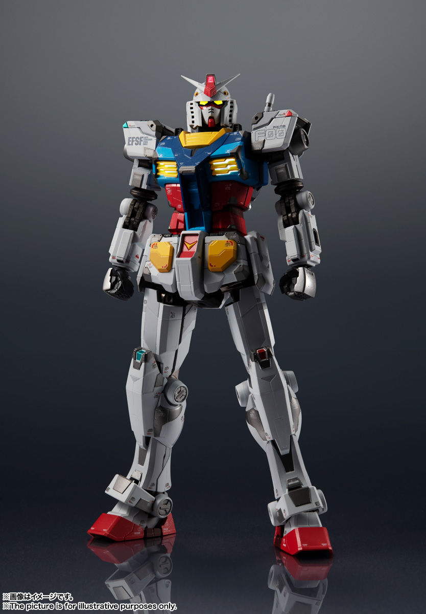 超合金 超合金×GUNDAM FACTORY YOKOHAMA RX-78F00 GUNDAM | 魂ウェブ