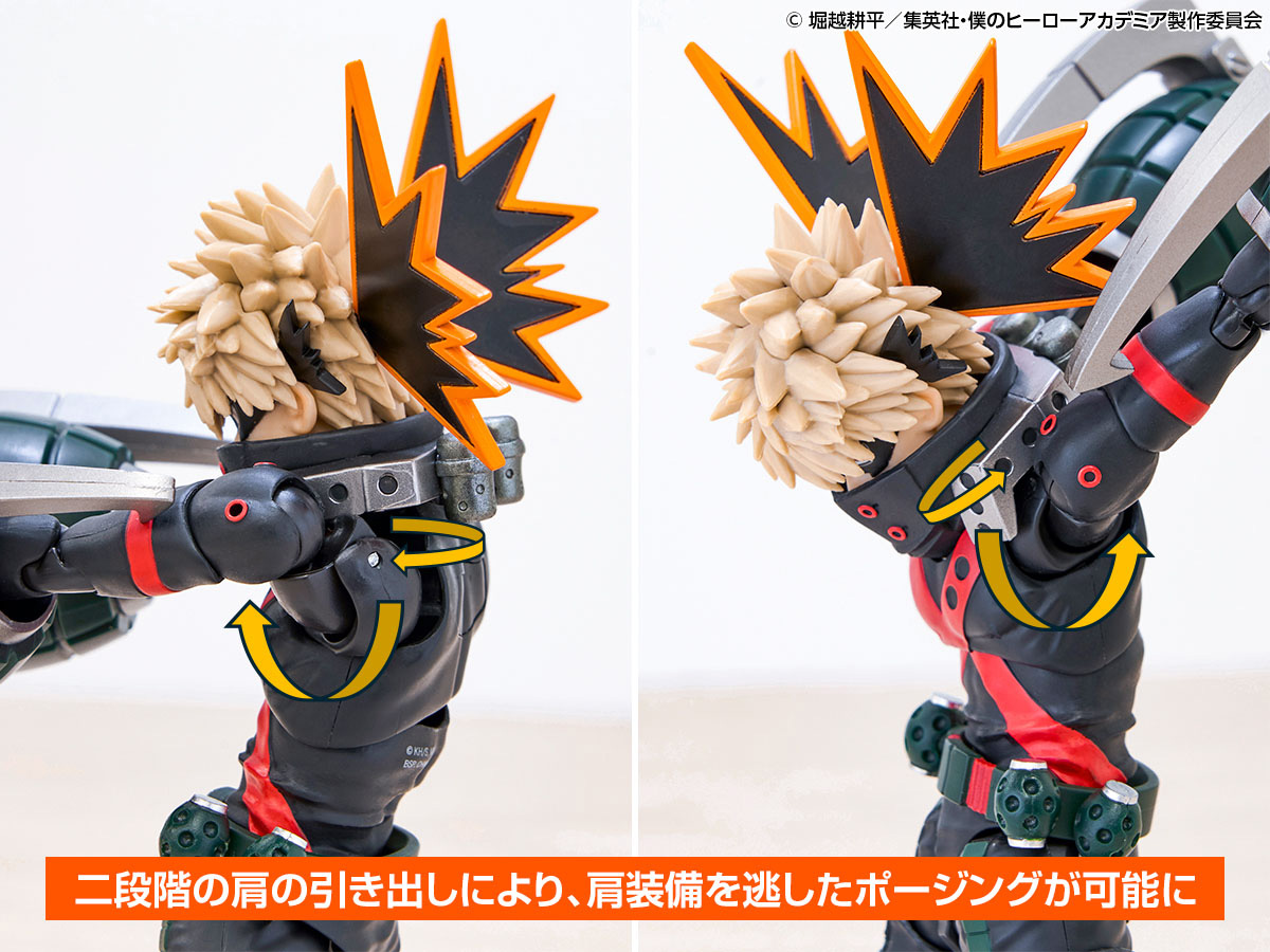 S.H.Figurarts ヒロアカシリーズ「爆豪勝己」＆「緑谷出久＆爆豪勝己