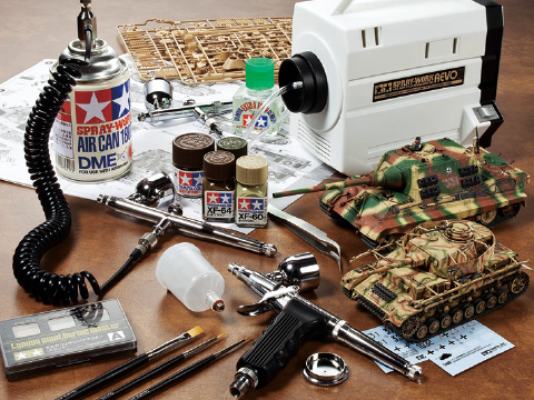 スプレーワーク HG トリガーエアーブラシ: ツール＆塗料｜TAMIYA SHOP