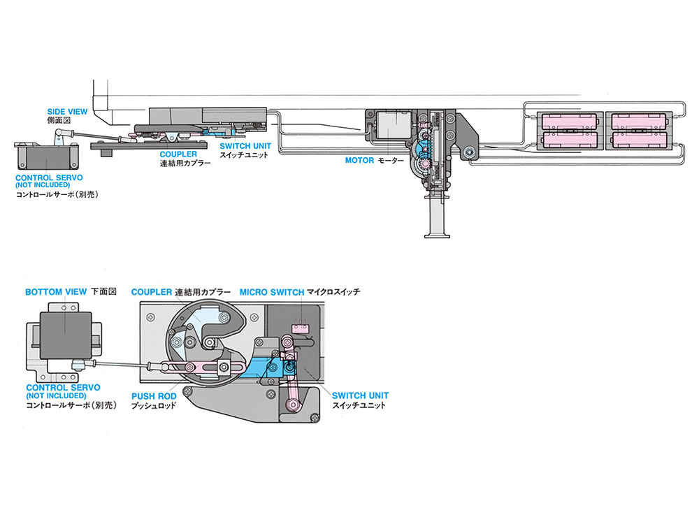 TROP.5 オートサポートレッグ: RCモデル｜TAMIYA SHOP ONLINE -タミヤ
