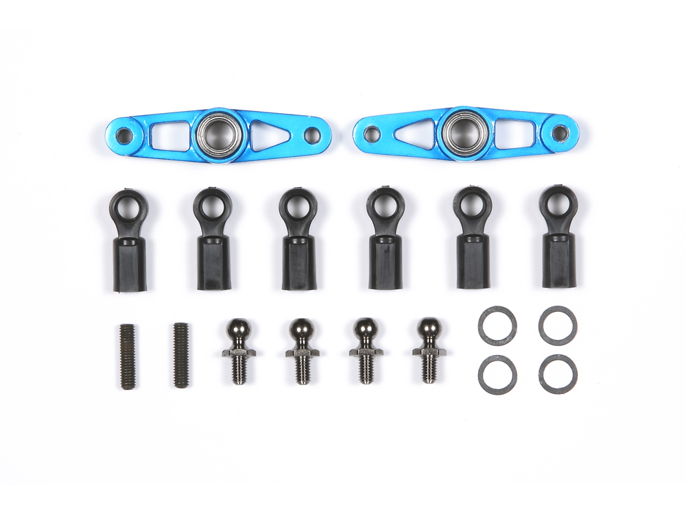 OP.1058 TT-01 TYPE-E アルミレーシングステアセット: RCモデル