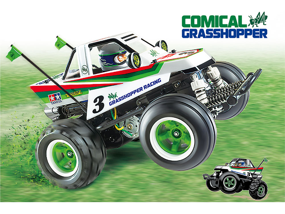 Official details and photos of Tamiya 58662 1/10 R/C Comical
