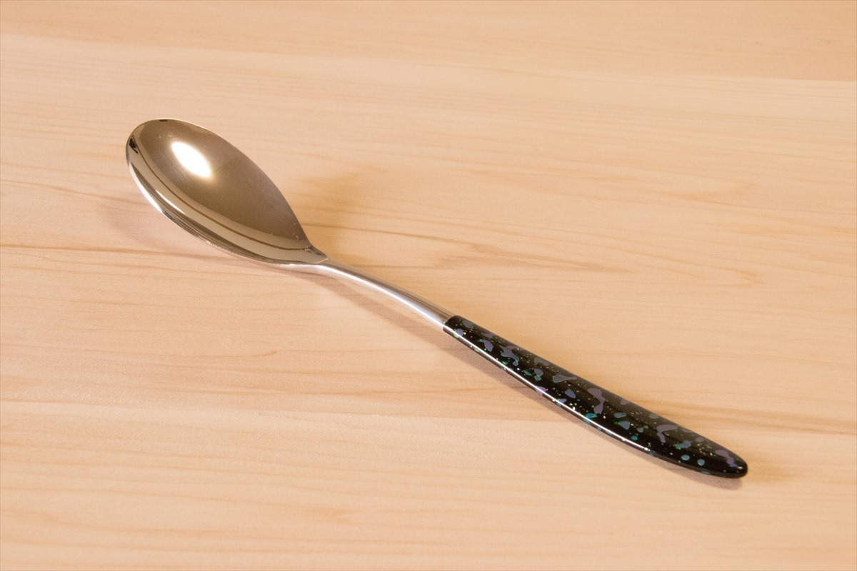 ステンレススプーン】星海 透緑 | 津軽塗たなか オンラインストア