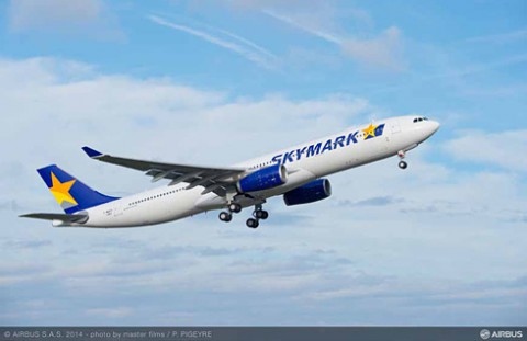 スカイマークが全席プレミアムエコノミーのA330を羽田－福岡線に導入