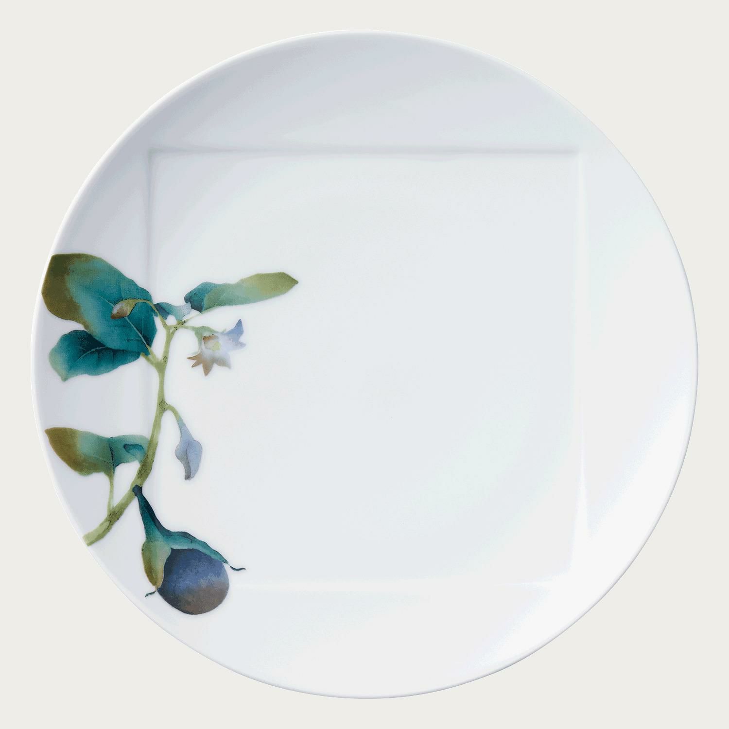 京香旬彩 27cmプレート(加茂茄子) | ノリタケ食器公式オンラインショップ