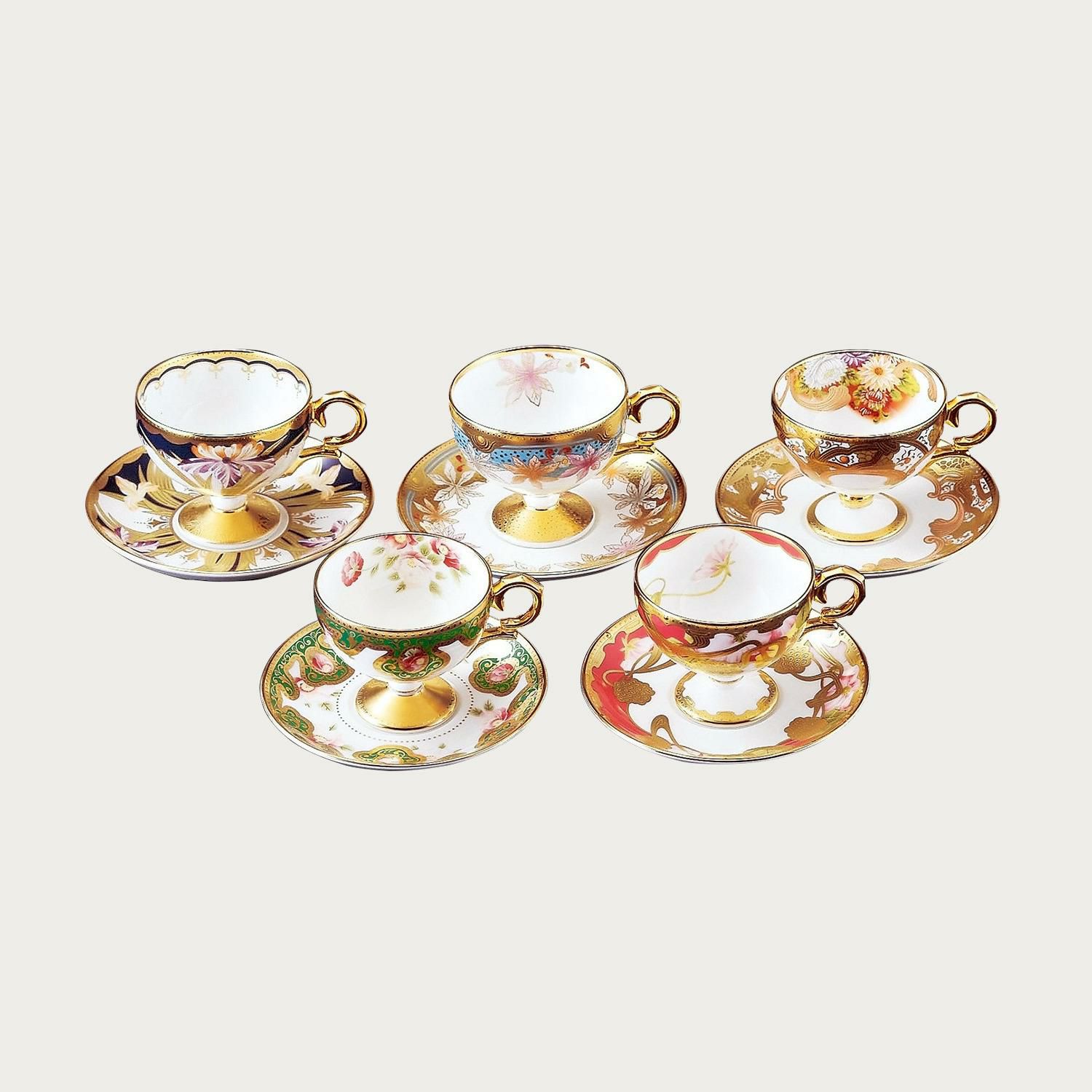 和花コレクション カップ&ソーサーアソートセット | ノリタケ食器公式