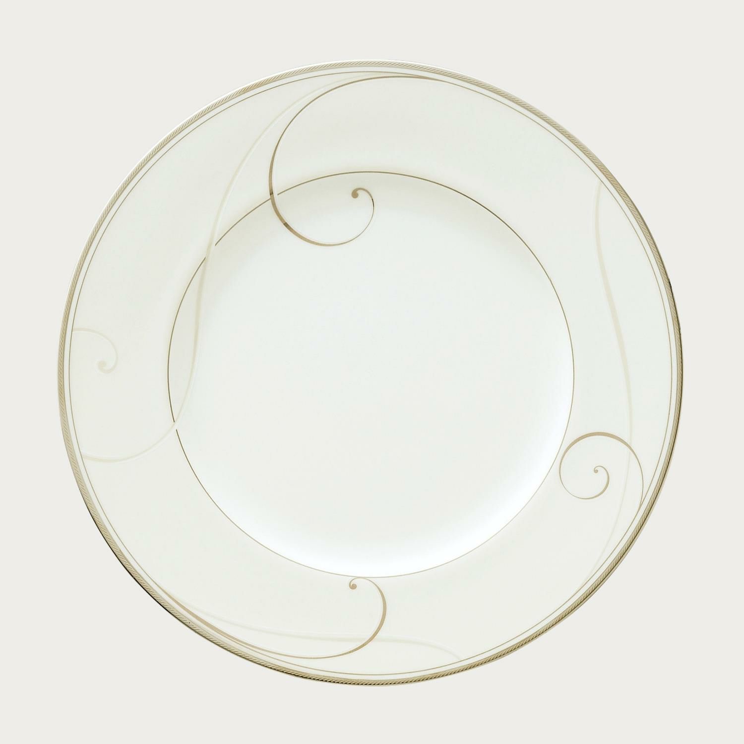 プラチナウェイブ 24.5cmプレート | ノリタケ食器公式オンラインショップ