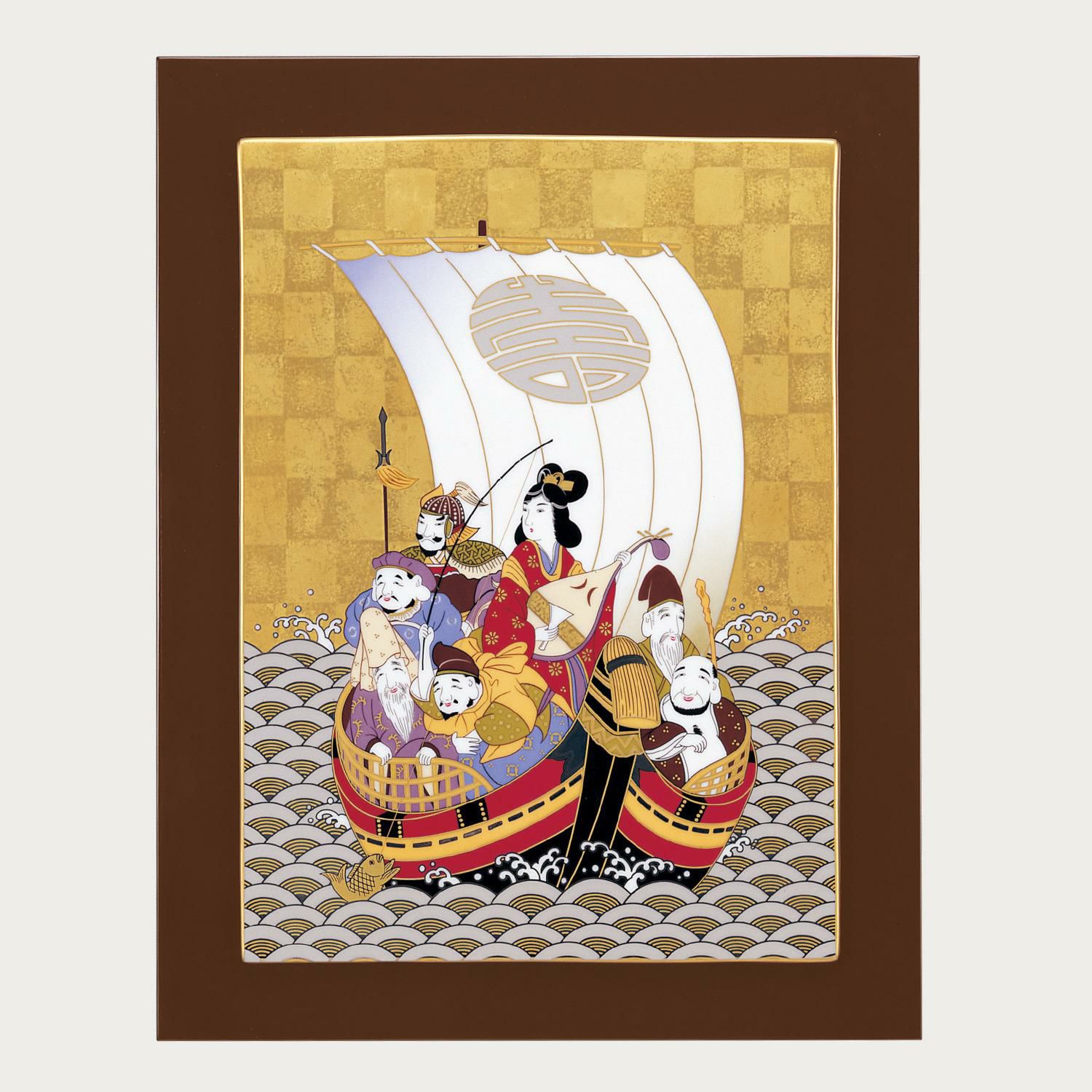 富士山 45.5cm額皿 赤富士(皿立て付) | ノリタケ食器公式オンライン