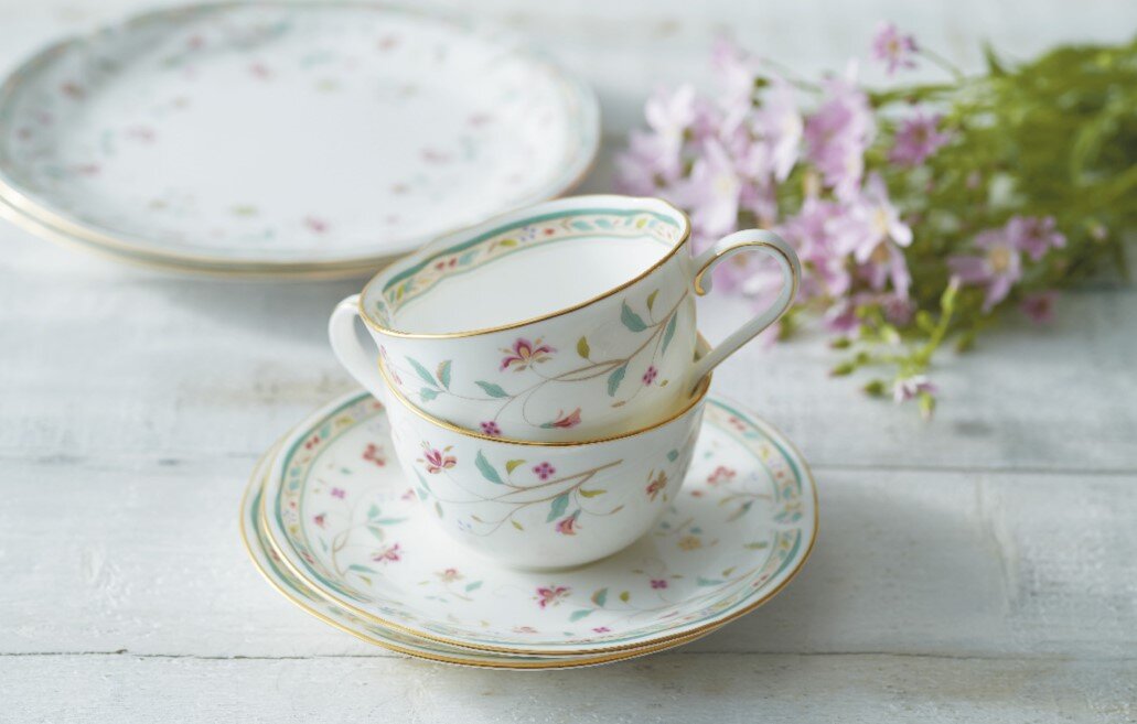 花更紗 カップ&ソーサー | ノリタケ食器公式オンラインショップ