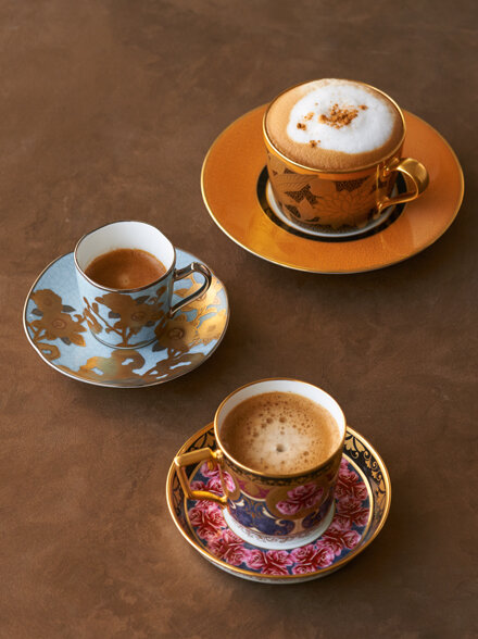 オマージュ コレクション コーヒーカップ&ソーサー(色絵薔薇文