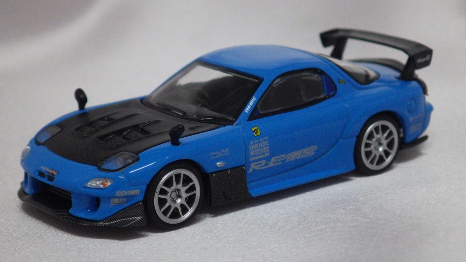 MINI GT MAZDA RX-7 RE雨宮 20B NA 3ROTOR-7 BLUE - Tada TooL Garage