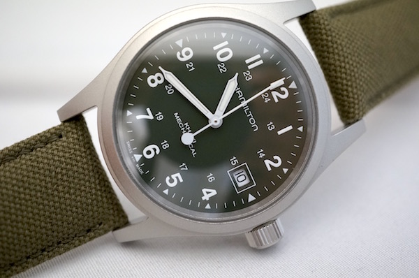 安心なカーキフィールド メカ H69419363 国内正規品ハミルトン販売