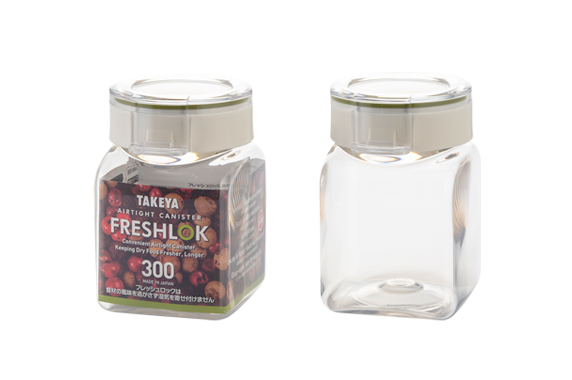 フレッシュロックグリーン角型 300ml | FRESHLOK by TAKEYA