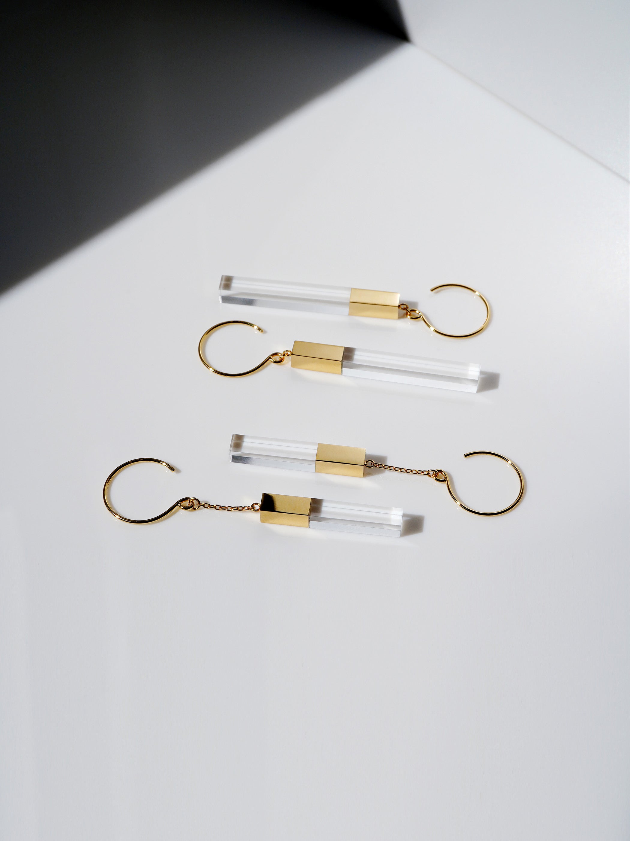 STICK / Pierced Earrings / Hook M / Quartz
