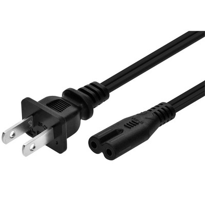 Monoprice Power Cord - 6 Feet - Black | NEMA 5-15P to IEC 60320 C5