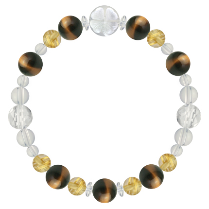 最高の金運をもたらす | タイガーアイ・ルチルクォーツ・水晶