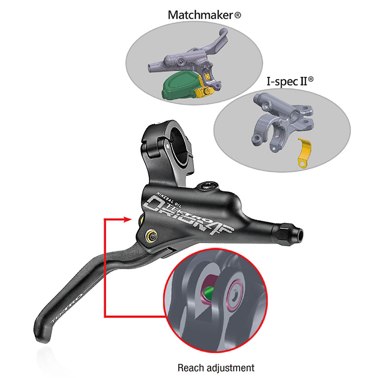 tektro RX3.0 カーボン補助レバー ブレーキレバー - パーツ
