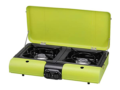 Iwatan FLAT TWIN S アウトドアツーバーナーカセットコンロ カセット