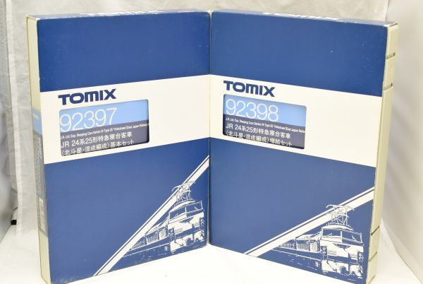 TOMIXトミックス92397 92398 JR 24系 25形 特急寝台客車（北斗星・混成