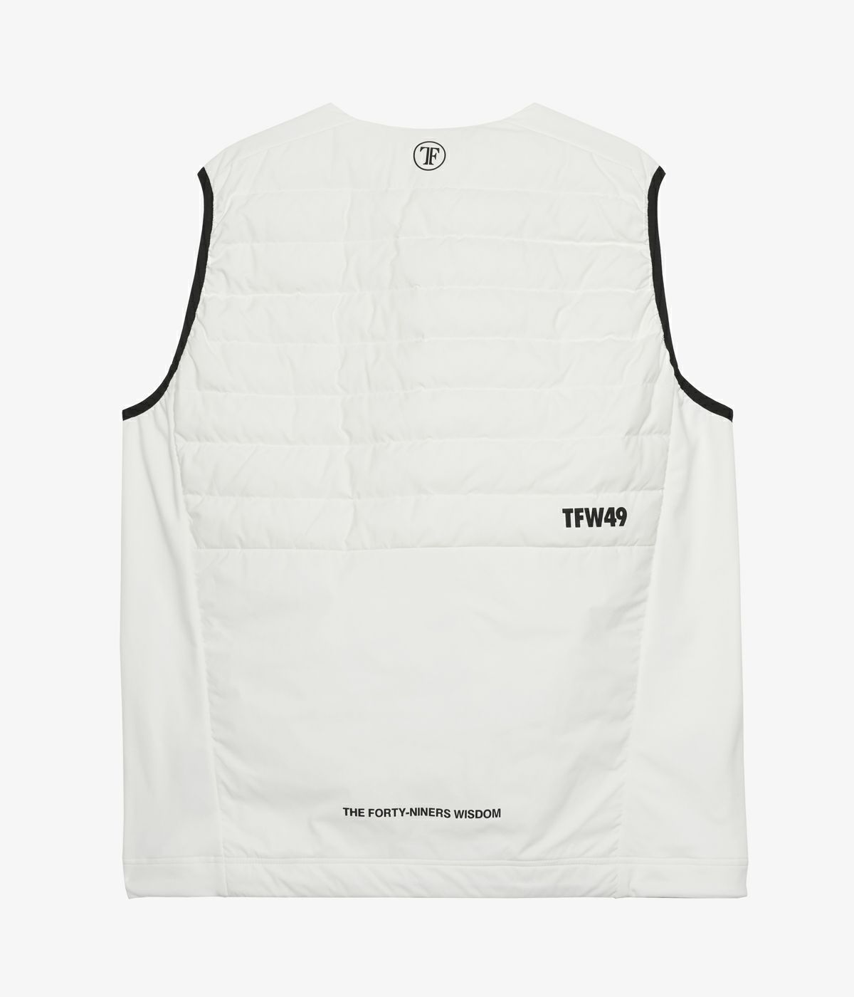 SHIELD WARMER COLLARLESS VEST | TFW49（ティーエフダブリュー