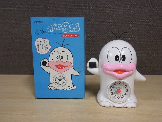買取実績】オバケのQ太郎 おしゃべりめざまし RHYTHM ｜たいむましん
