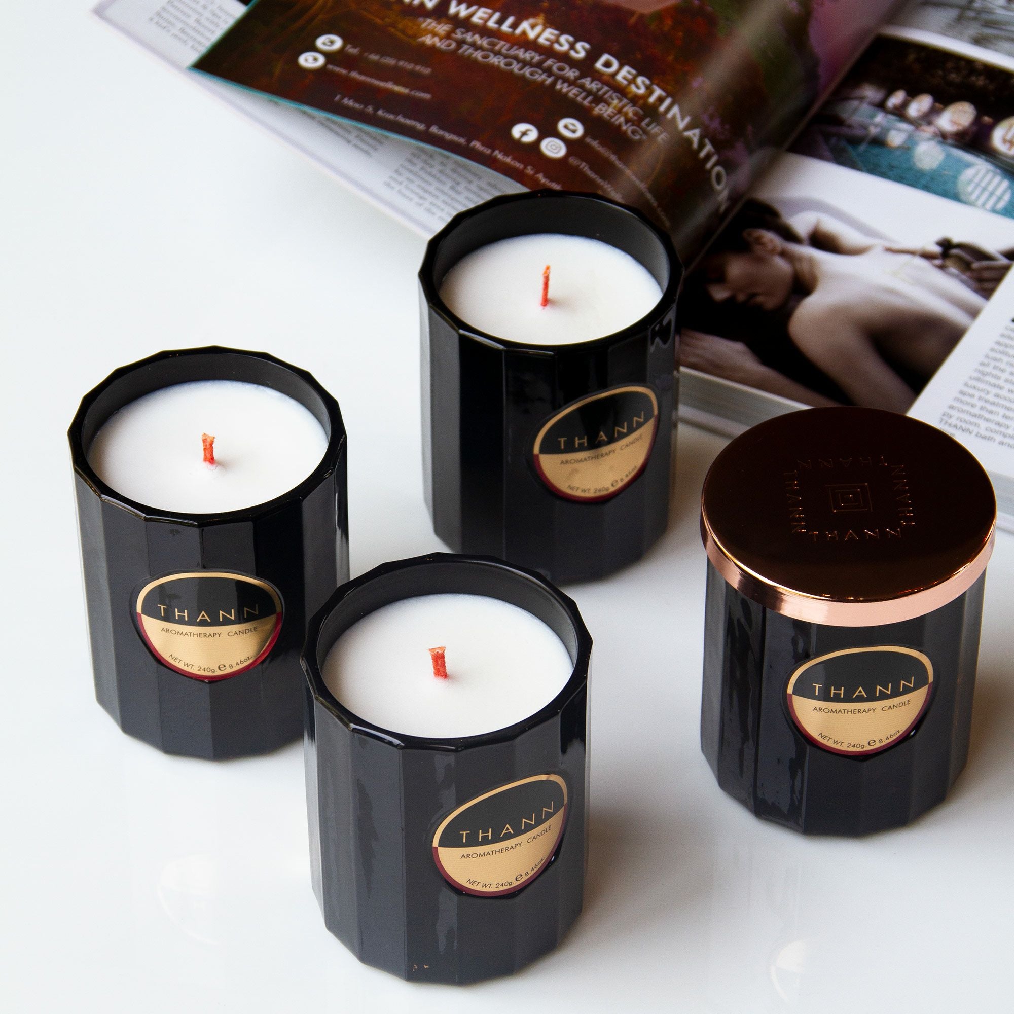 アロマティックキャンドル EG 《アールグレイ インフュージョン》 | THANN