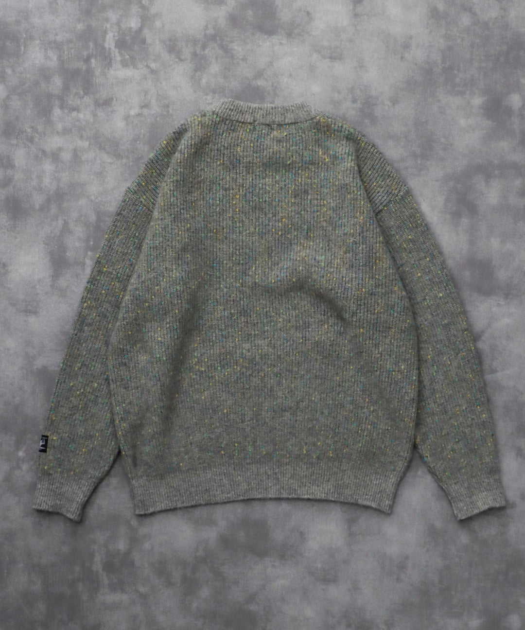 TES MIX COLOR NEP WOOL KNIT / クルーネックニット – TES | THE
