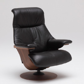 カリモク Karimoku パーソナルチェア リクライニングソファ 回転式