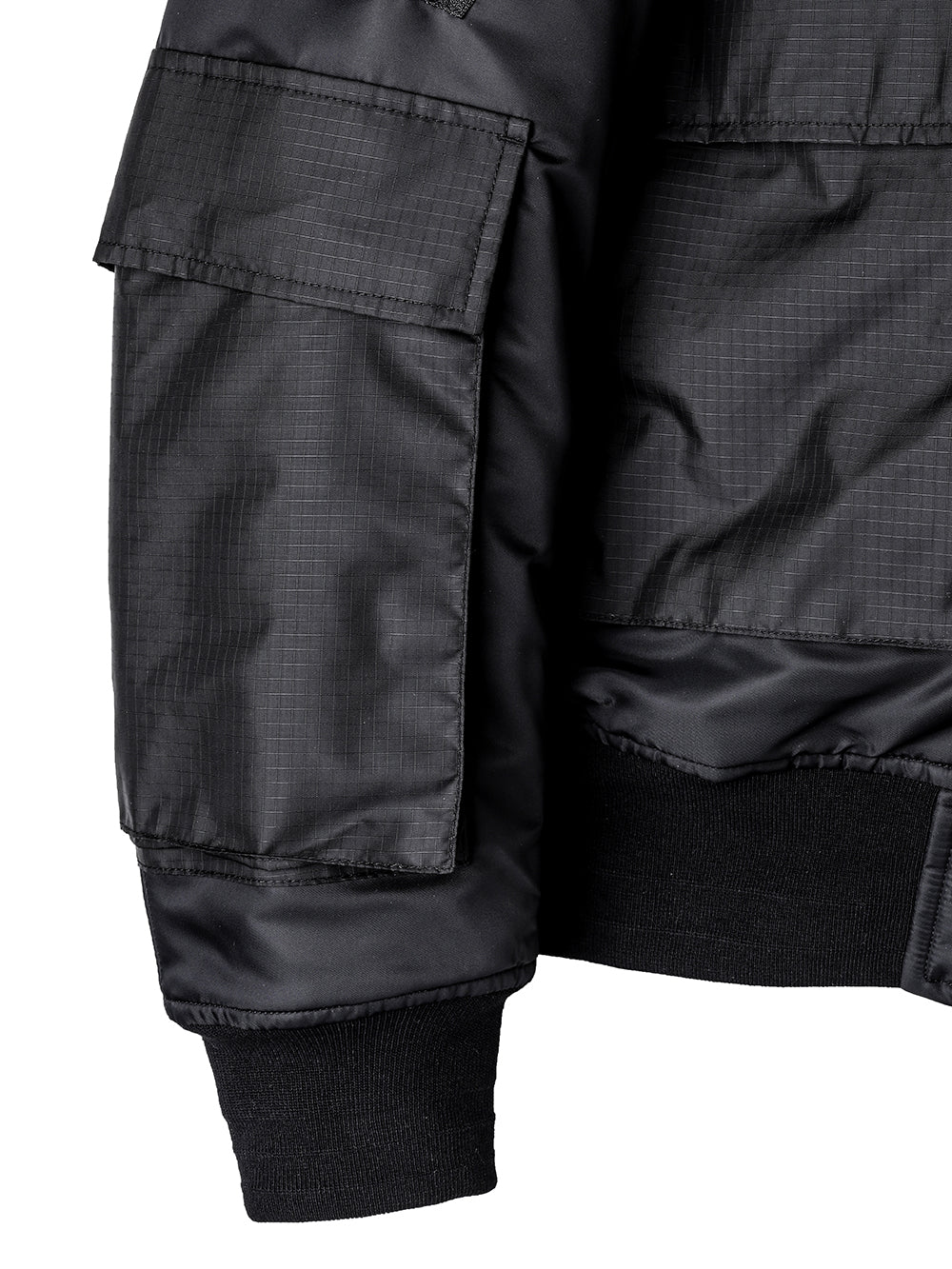 sj.0033AW25-black B.D.Uポケットフライトジャケット The Black-and