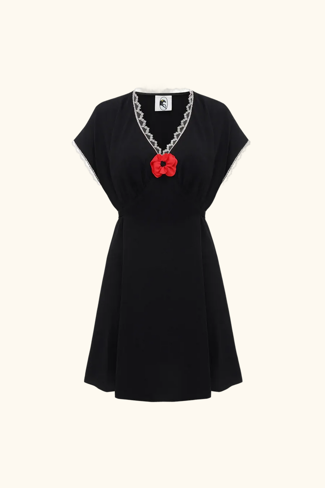Poppi Mini Dress in Black – Sleeper