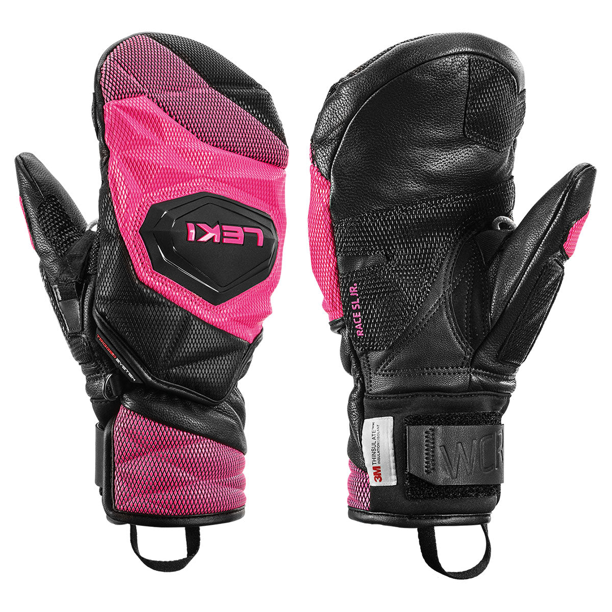 Leki WCR Venom 3D Junior Mitt – Youth Slalom Race Protection