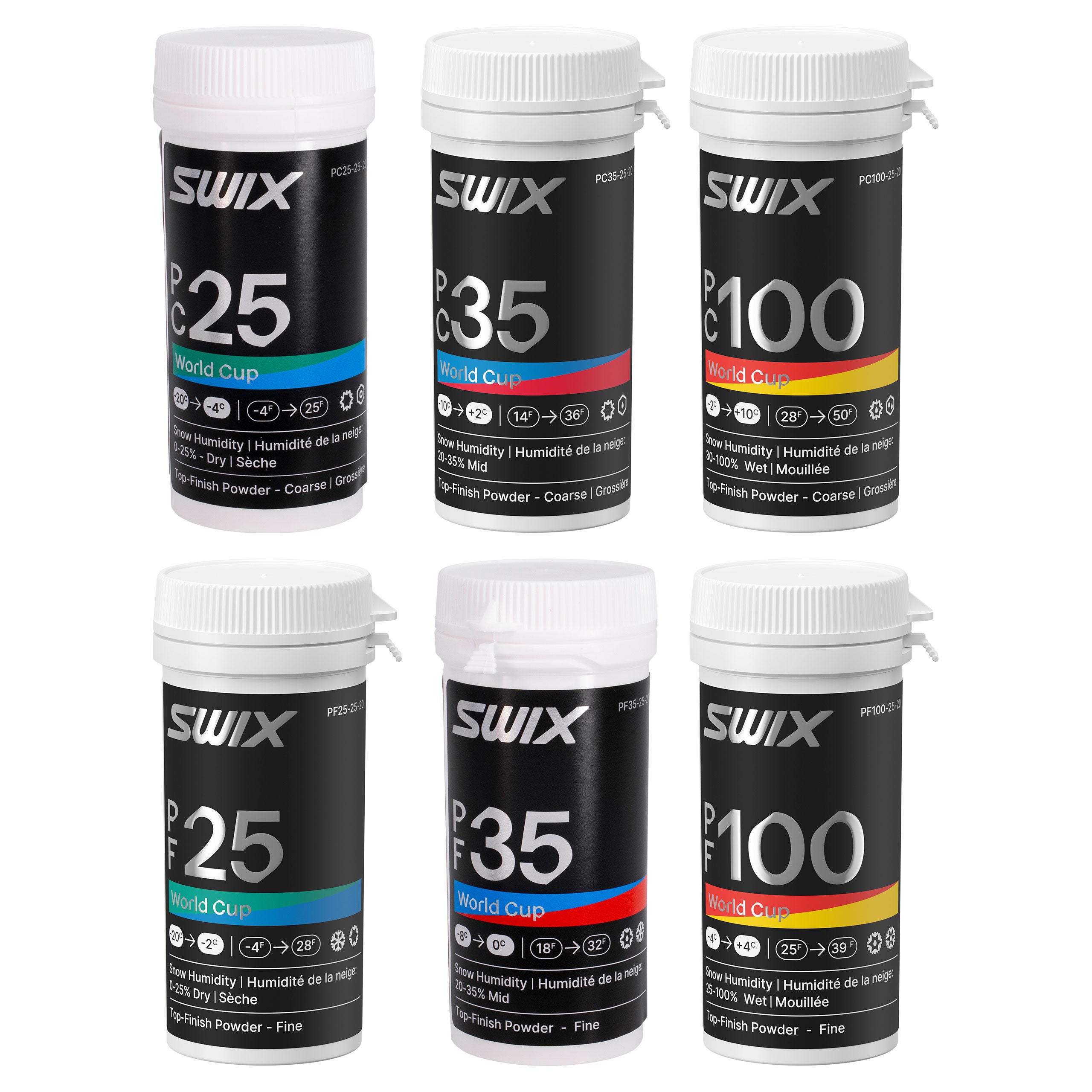 Swix WC Powder Collection | World Cup Top Finish Powders – Race Place