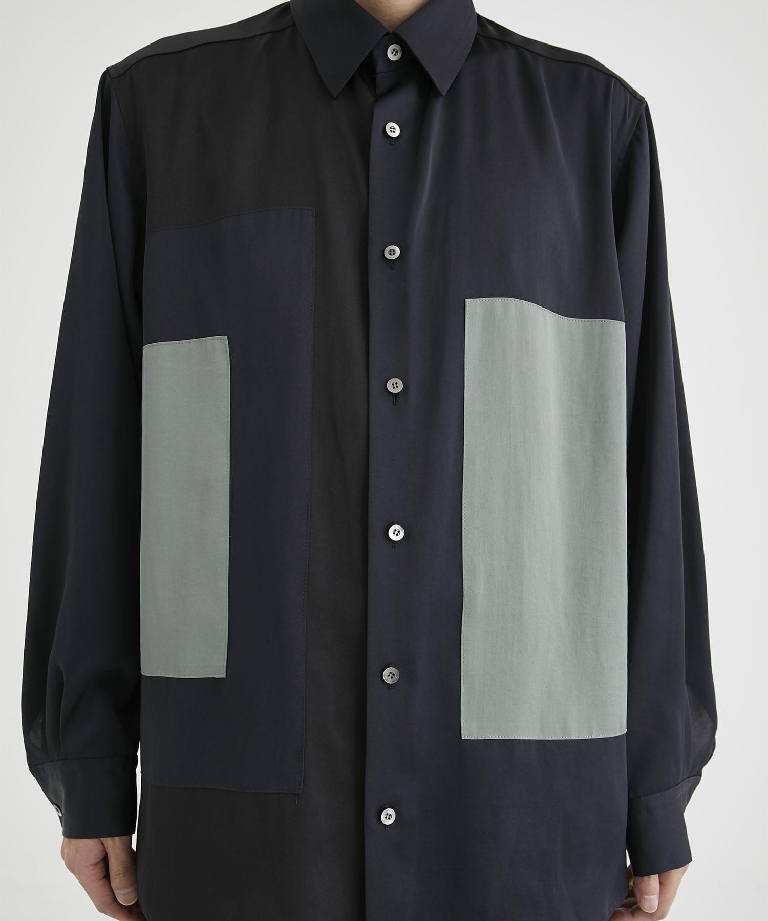 別注 Multiple Long Sleeve Shirts(1 BLACK): UJOH HOMME: MENS｜THE
