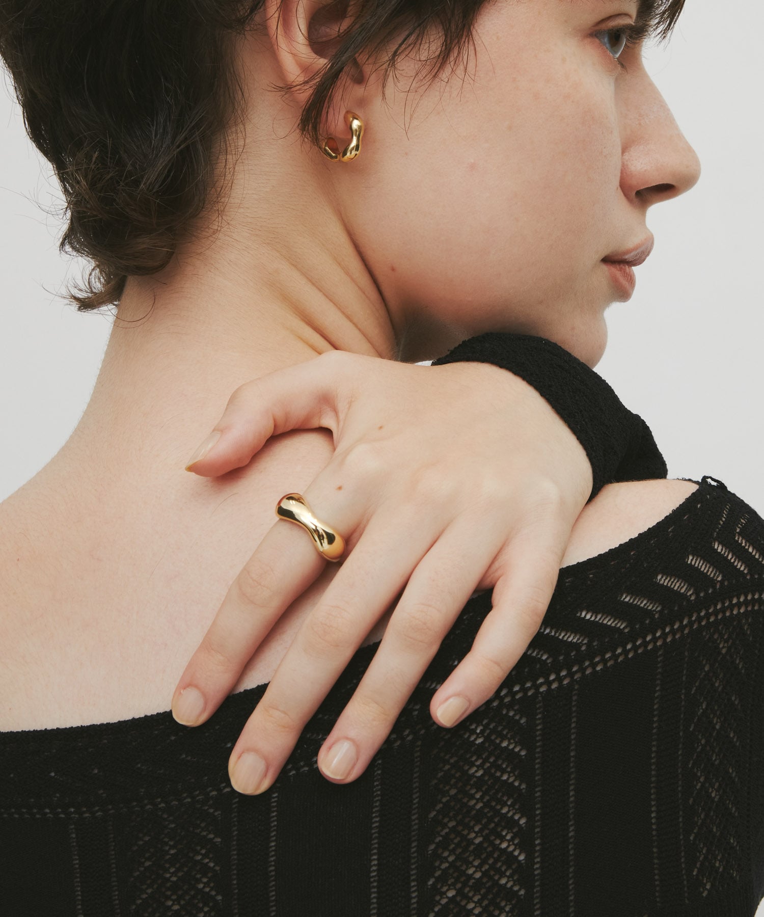 FETICO×BLANC IRIS Earing(FREE GOLD): FETICO: WOMENS｜THE TOKYO