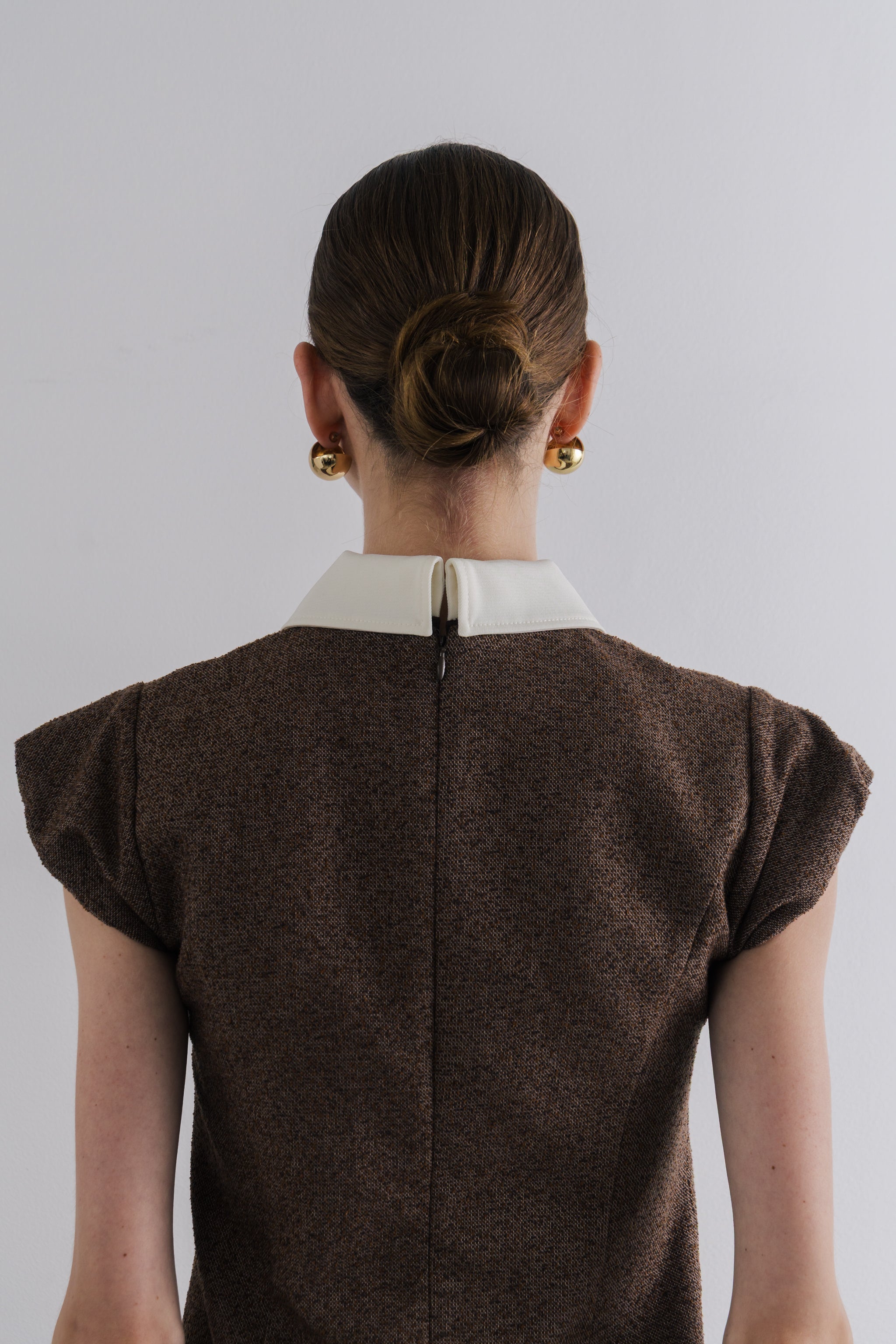 ワンピース the toe Leopold Tweed Dress S Leopold Tweed Dress – THE TOÉ