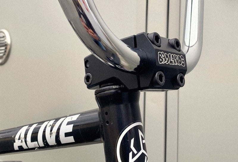 Alive Industry Badlands Frontload BMX Stem (Black) – The Cut BMX