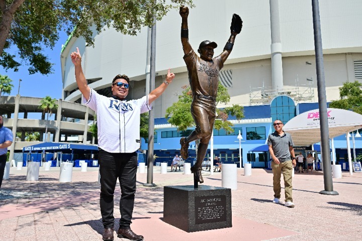岩村明憲／”アリーグ優勝” ボブルヘッド人形 (2018／タンパベイ