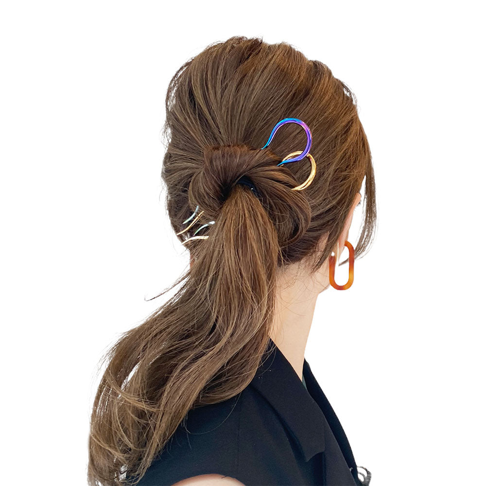 コレットマルーフ パールヘアピン オイル コレットマルーフ パール