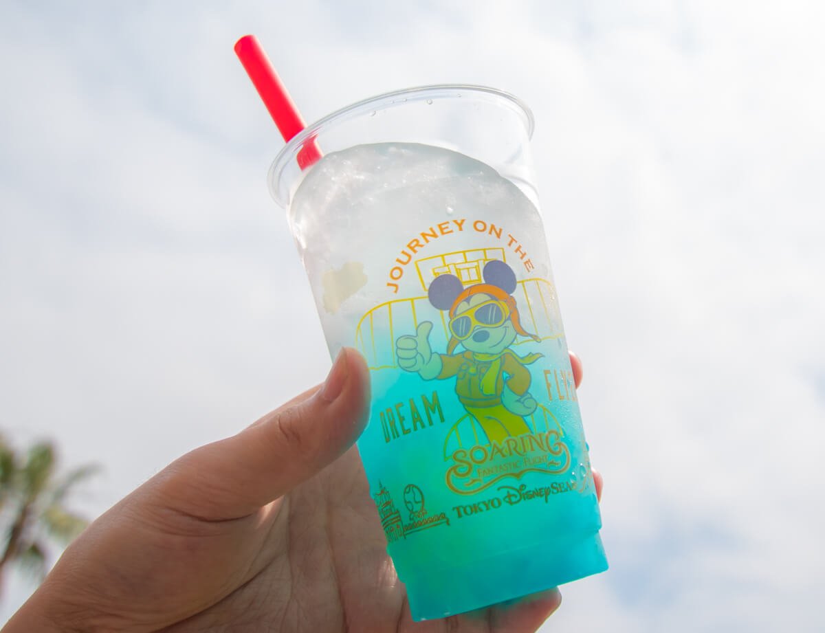 東京ディズニーシー新メニュー、大空イメージのチュロスとドリンクが