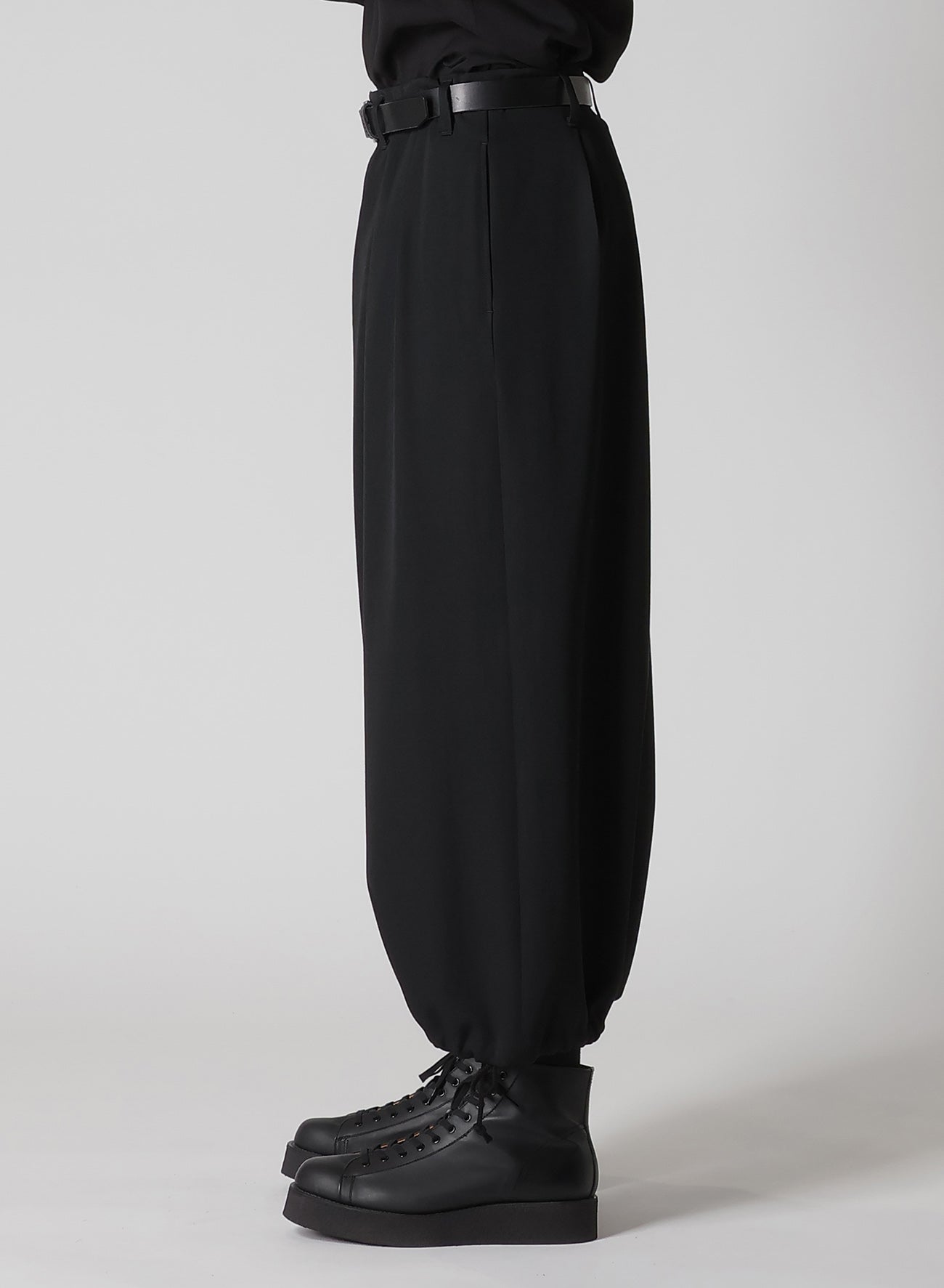 WOOL GABARDINE THIN BALLOON PANTS – THE SHOP YOHJI YAMAMOTO