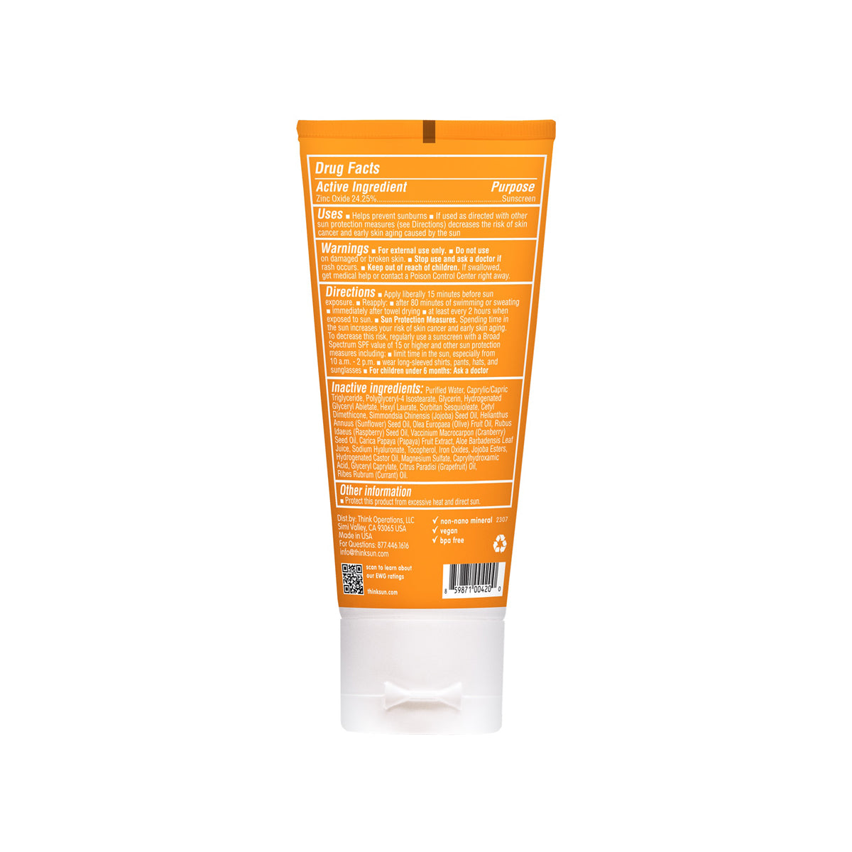 ThinkDaily (2oz) - Naturally Tinted – thinksun