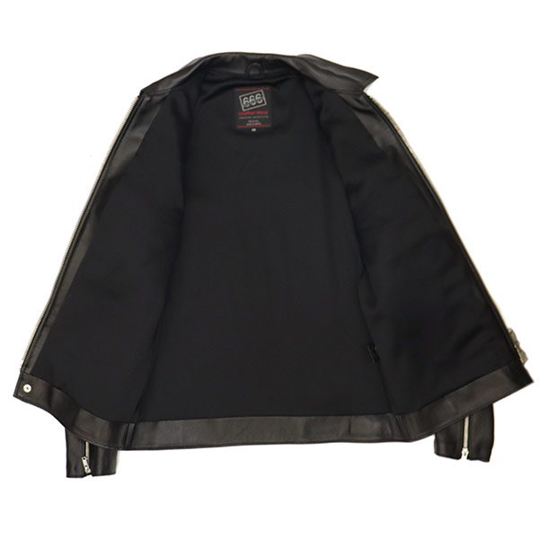 正規取扱店 666 LEATHER WEAR LJM-17TF タイトフィット シングル