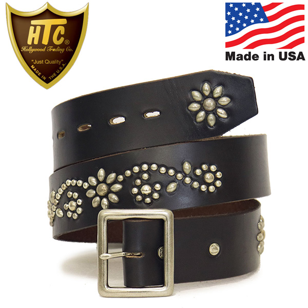正規取扱店 HTC(Hollywood Trading Company) Belt #26 Studs 1.75