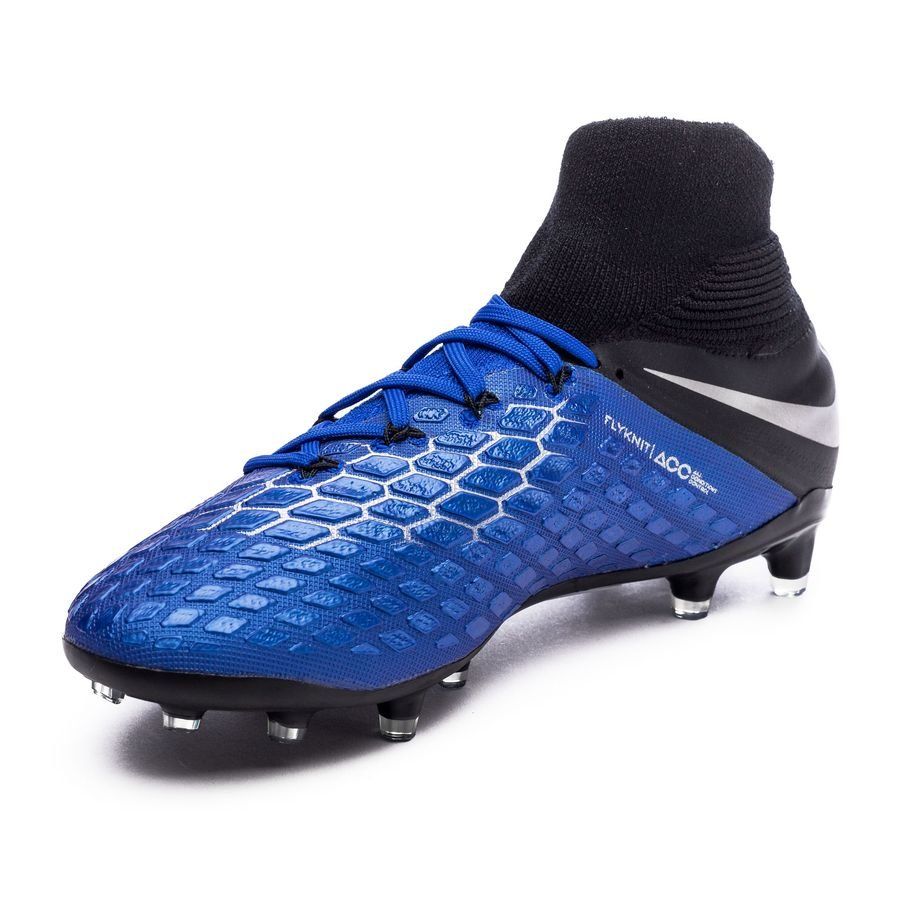 Nike Hypervenom 3 Elite DF FG Always Forward - Racer Blue/Black Kids